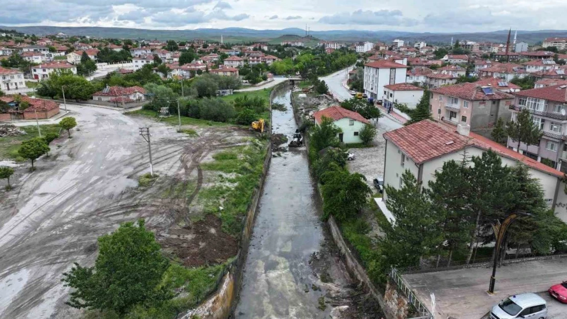 Alaca Deresi'nde Temizlik Çalışması Yapıldı