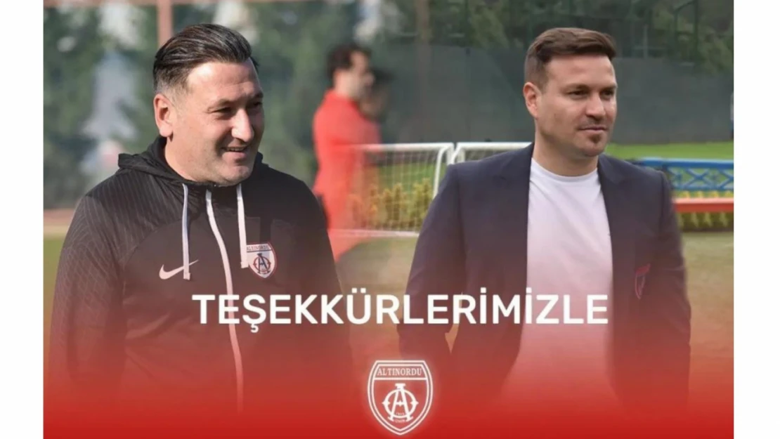 Altınordu'da 2 Ayrılık