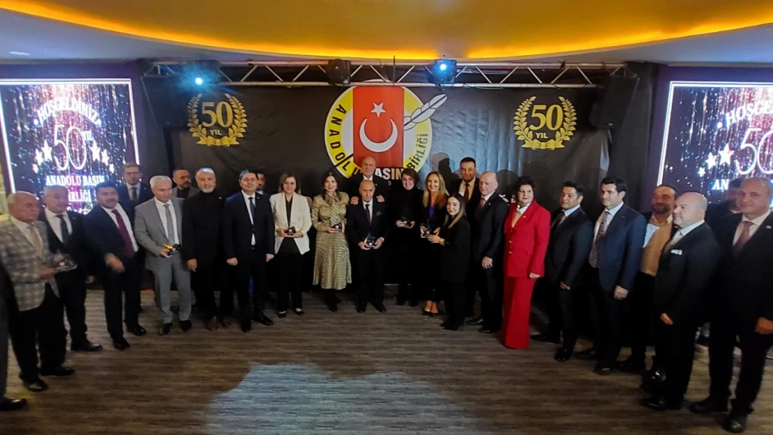 Anadolu Basın Birliği 50'nci Yılını Kutladı