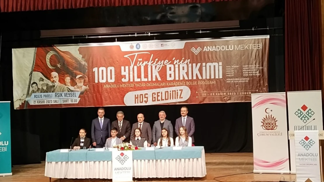 Anadolu Mektebi Yazar Okumaları Etkinlikleri Sürüyor