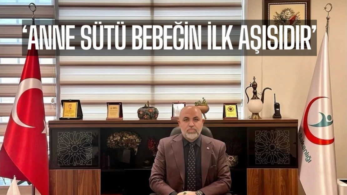 Anne sütü bebeğin ilk aşısıdır