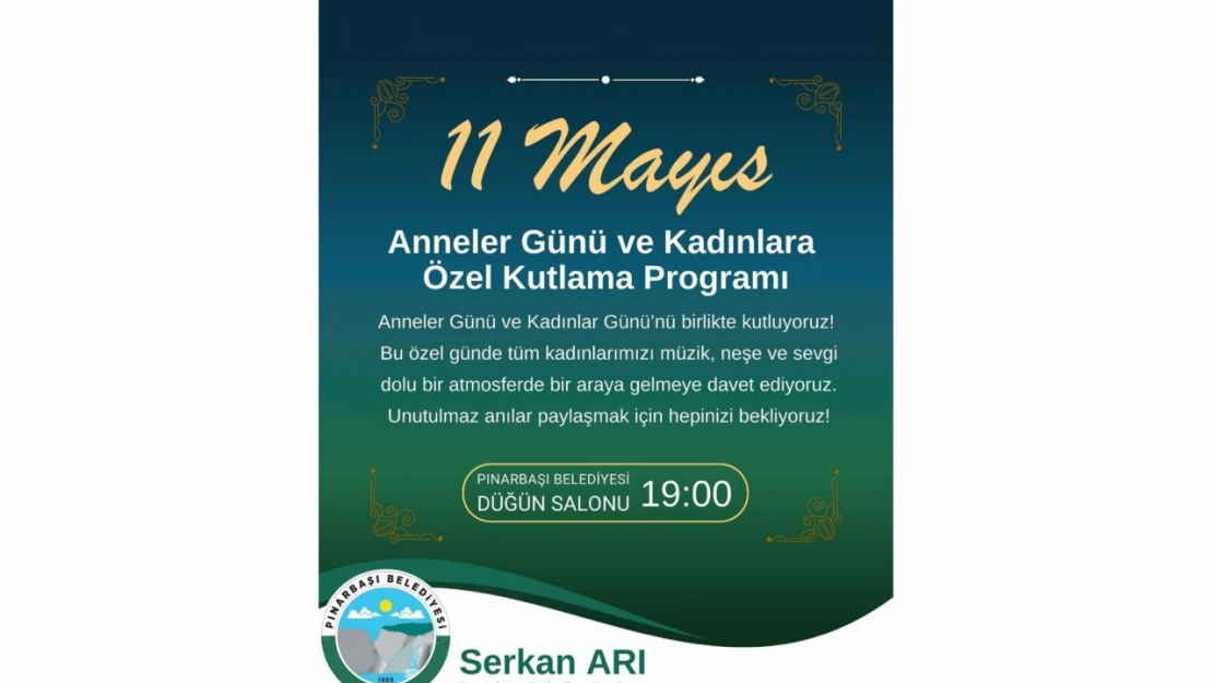 Anneler Günü İçin Eğlence Programı Düzenlenecek