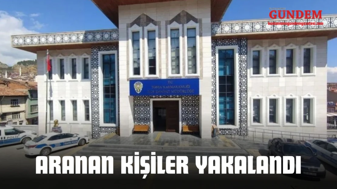 Aranan Kişiler Yakalandı