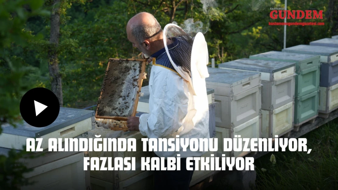 Az Alındığında Tansiyonu Düzenliyor, Fazlası Kalbi Etkiliyor