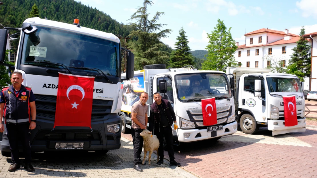 Azdavay Belediyesi Araç Parkını Güçlendirdi