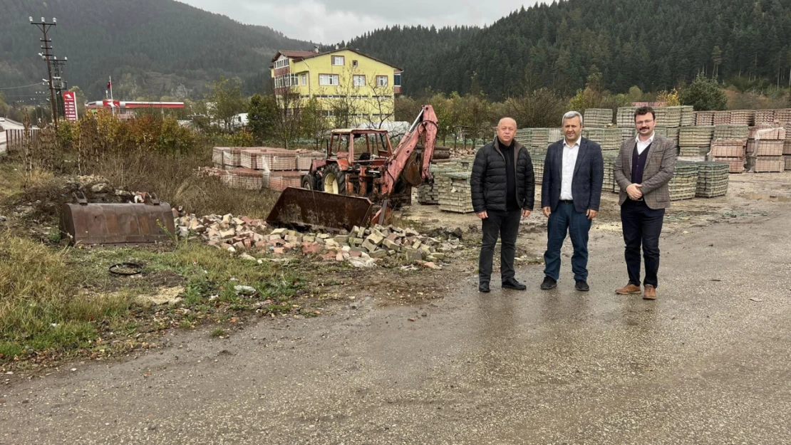 Azdavay'da Doğalgaz Çalışmaları Başladı