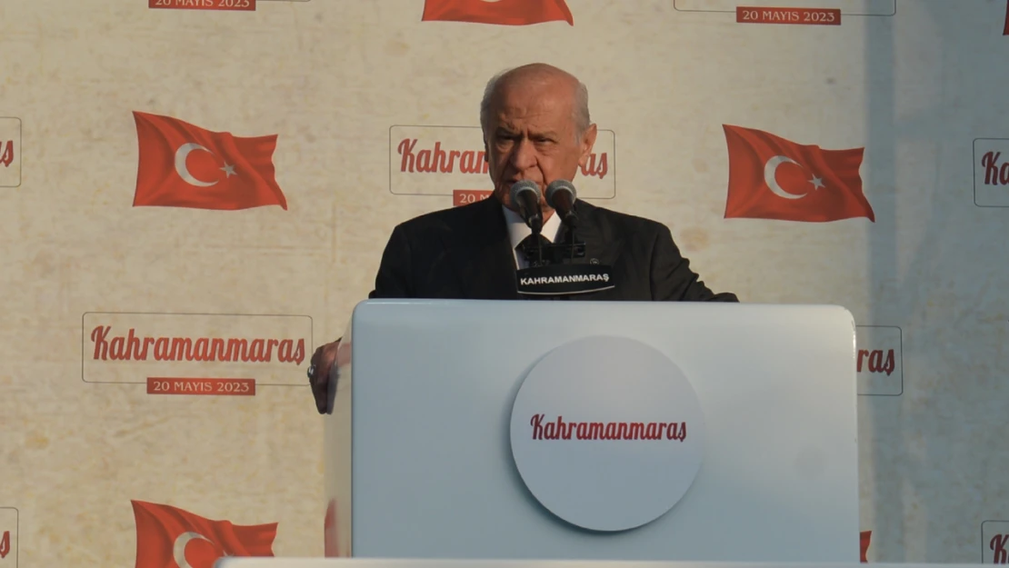 Bahçeli'den Cumhurbaşkanı Erdoğan'a destek açıklaması