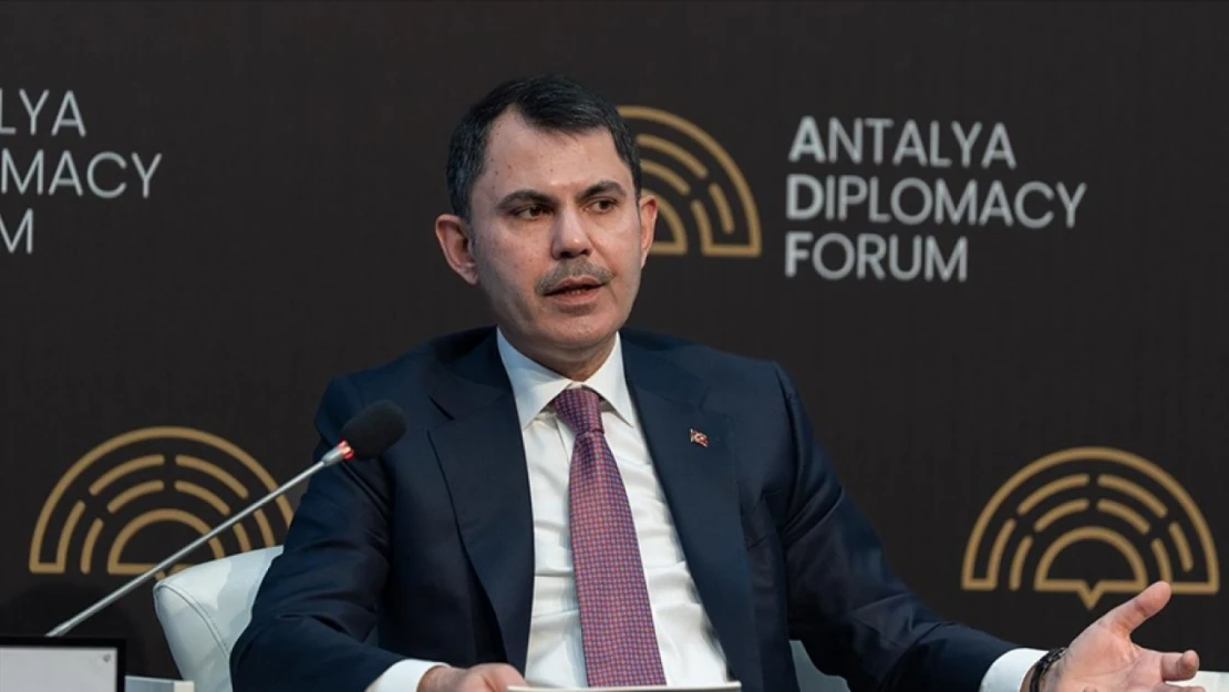 Bakan Kurum'dan İklim Krizi Açıklaması