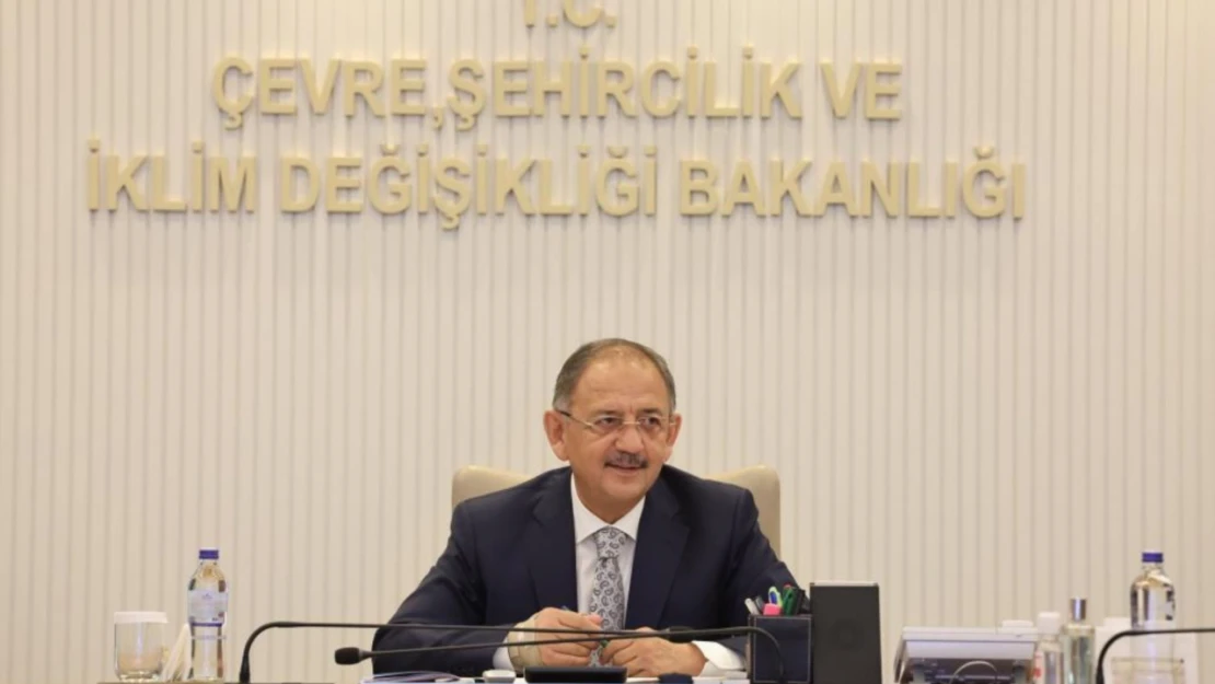 Bakan Özhaseki: '34 bin 519 çevre denetimi gerçekleştirdik'