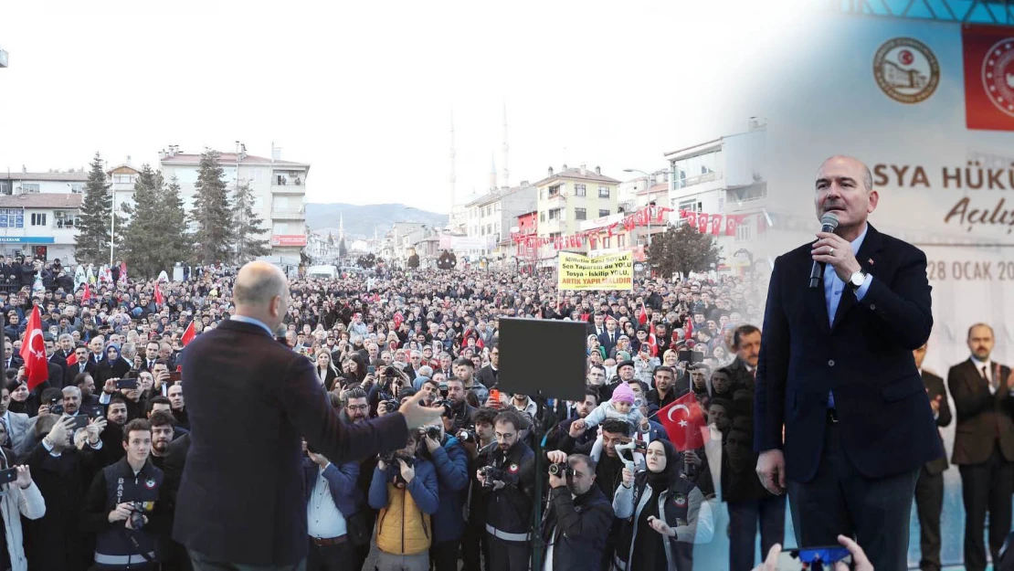 BAKAN SOYLU SEL AFETİNİ HATIRLATARAK 'Nerede bu devlet sözünü söylettirmedik'