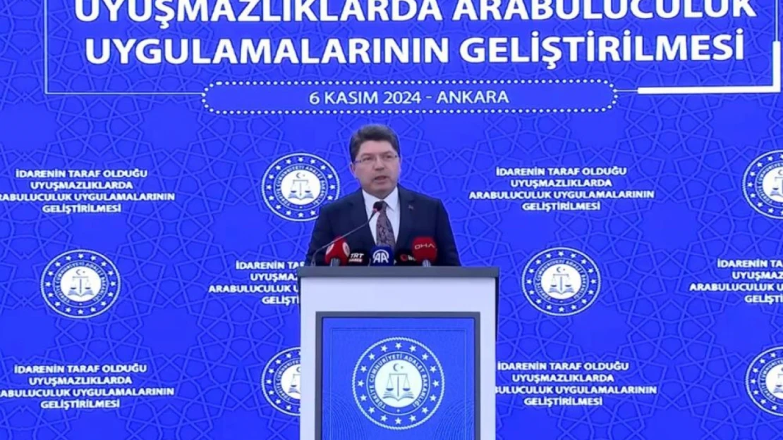 Bakan Tunç: 'Arabuluculuk Bizim Medeniyetimizde Var'