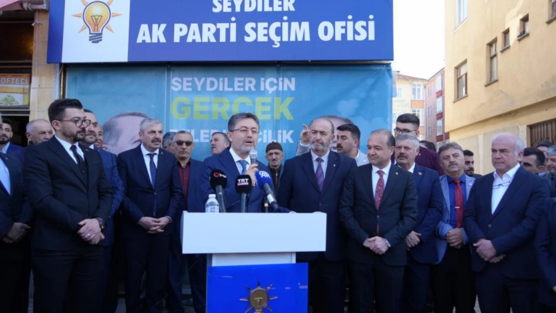 Bakan Yumaklı: 'Belediyecilik AK Parti'nin Konusudur'