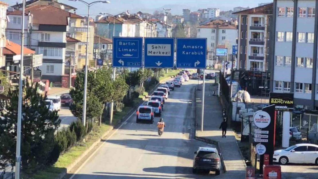 Bartın'da Polise 12 Yeni Araç