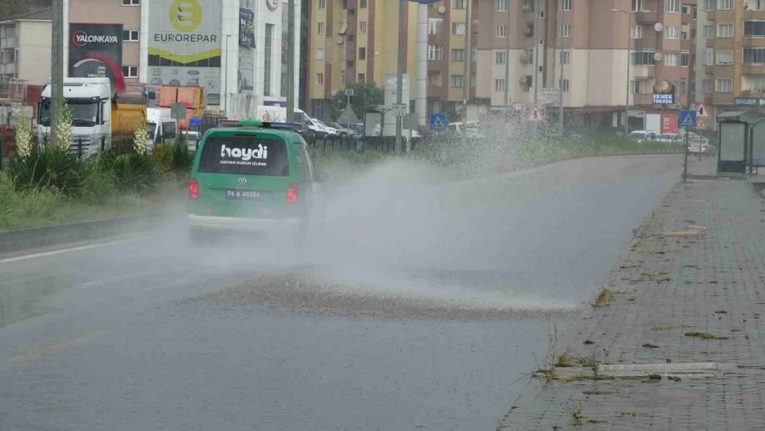 Bartın'da Şiddetli Yağış