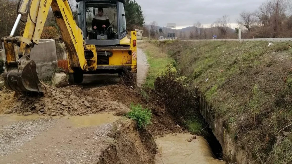 Bartın'da 'Su Patlağına' Müdahale Sürüyor