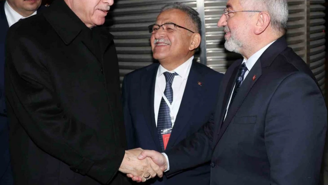 Başkan Aşgın, Cumhurbaşkanı Erdoğan ile Bir Araya Geldi