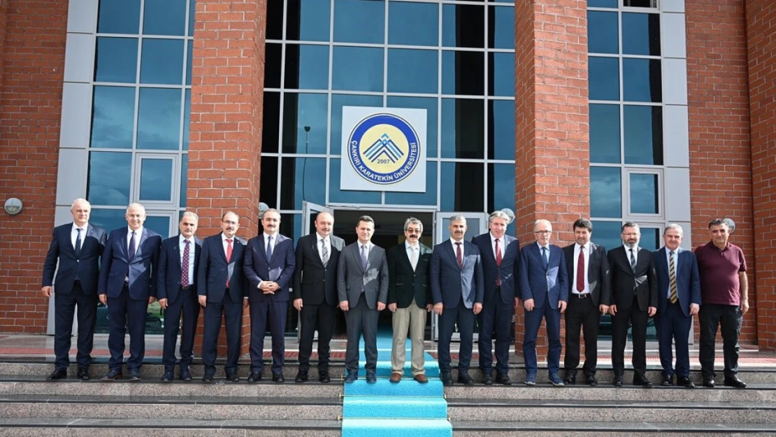 Batı Karadeniz Üniversiteler Birliği Dönem Toplantısı Çankırı'da yapıldı