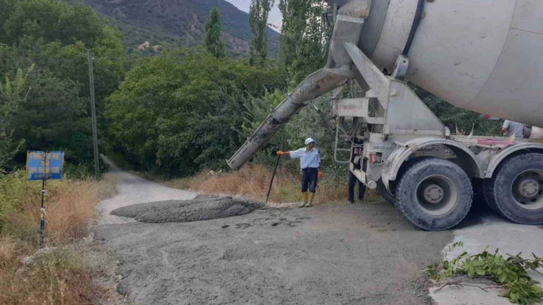 Bayat'ta Bahçe Yolları Sorunu Çözüldü