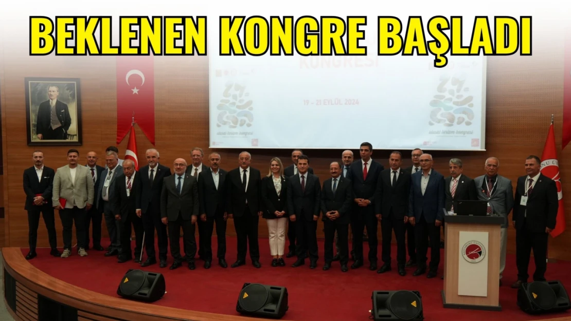 Beklenen Kongre Başladı