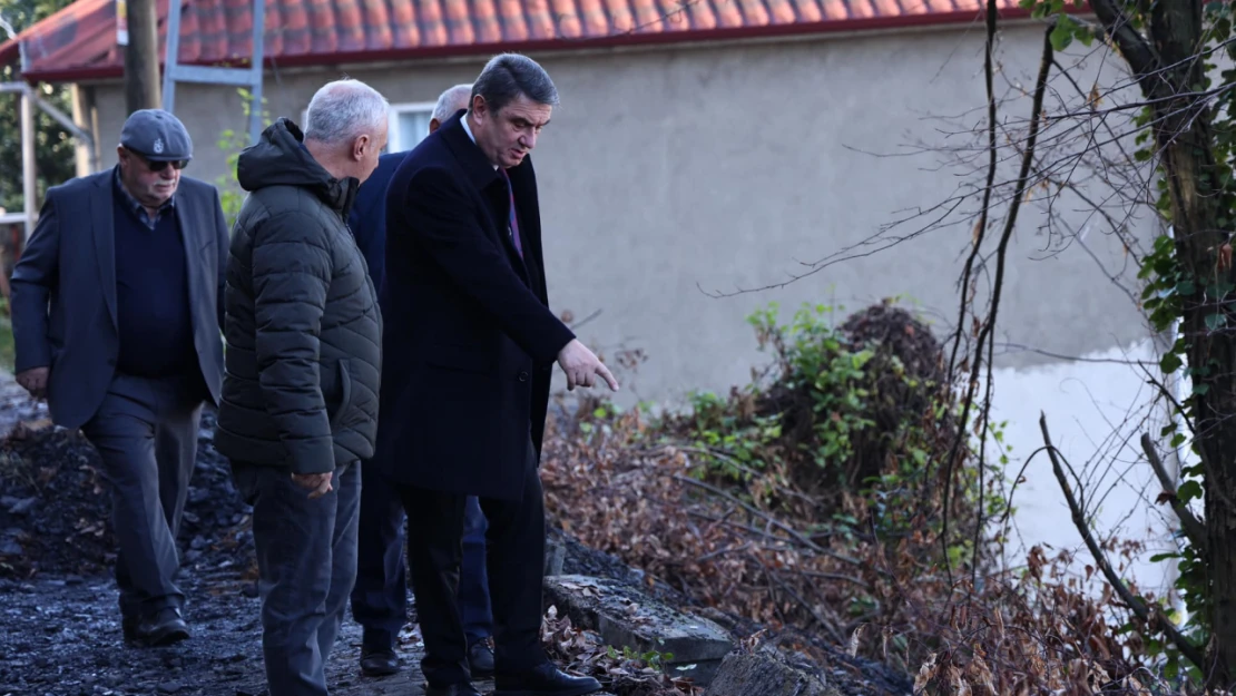 Belediye Başkanı Erdem, Göçen Yolu Yerinde İnceledi