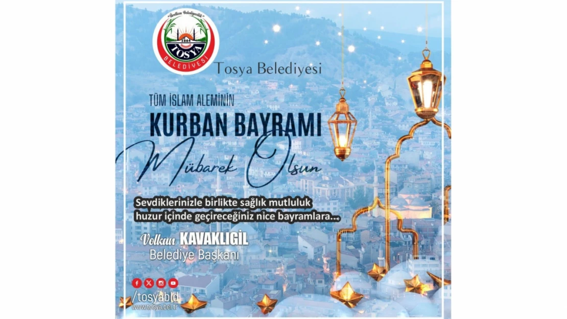 Belediye Başkanı Kavaklıgil'den Bayram Mesajı
