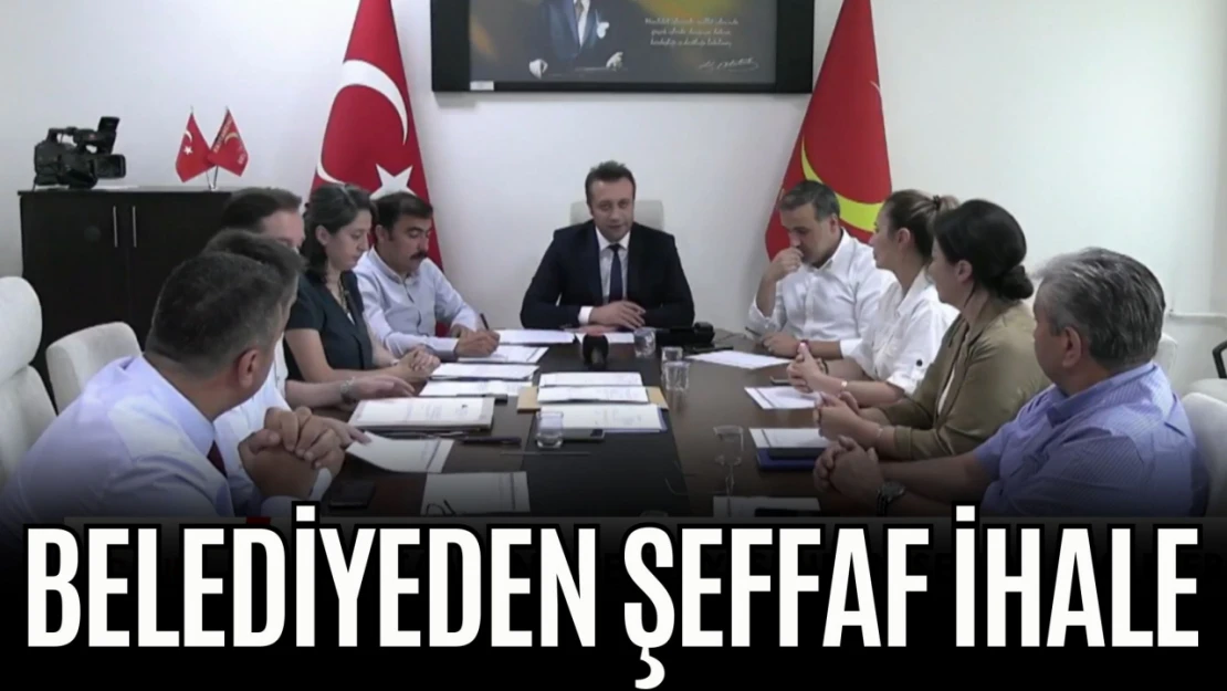 Belediyeden Şeffaf İhale