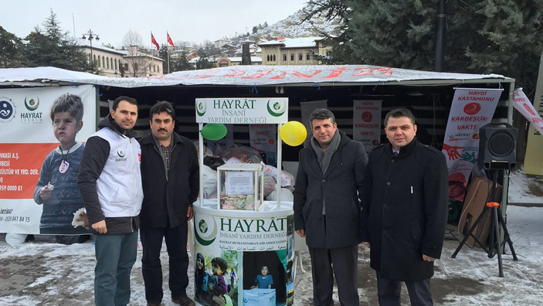 Bem-Bir-Sen'den Bayırbucak Türkmenlerine yardım