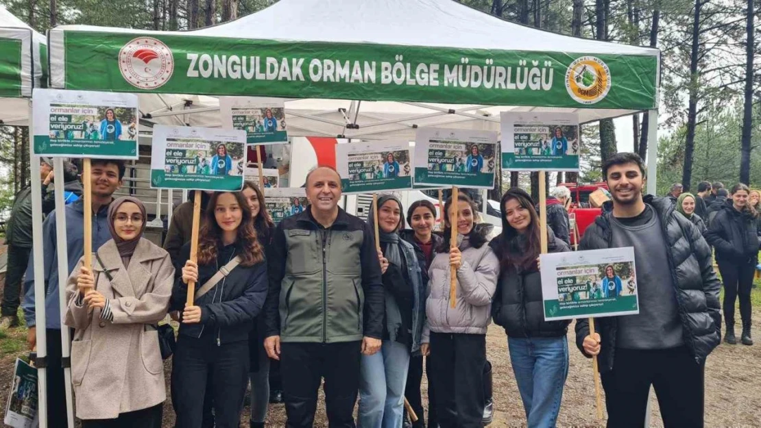 Bülent Ecevit Üniversitesi'nden Orman Temizliği