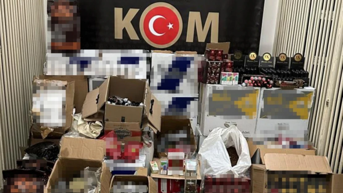 Bolu'da 1 Milyon 300 Bin Liralık Kaçak Ürün Ele Geçirildi