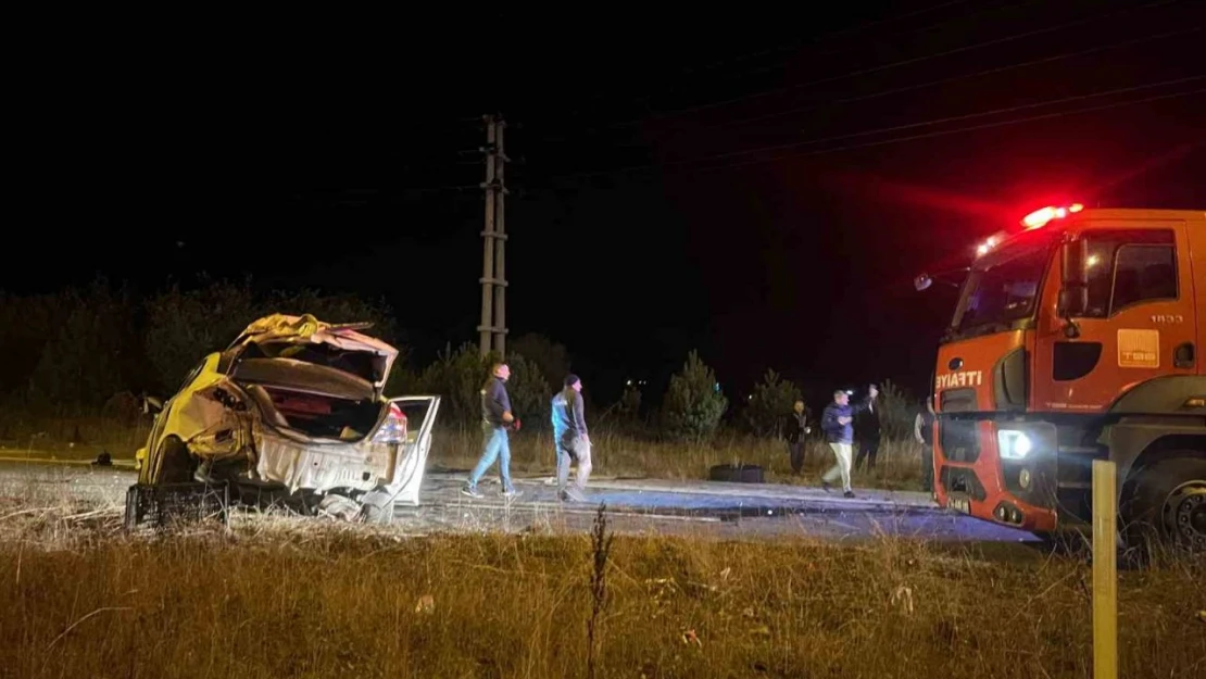 Bolu'da Feci Kaza