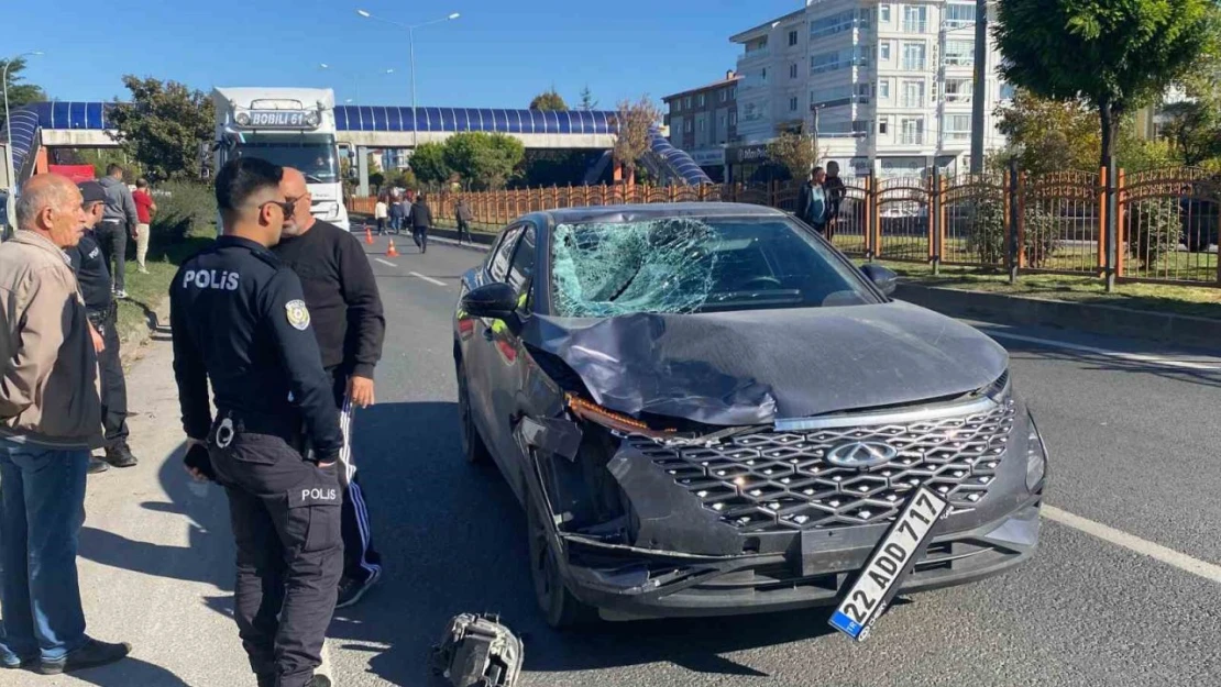 Bolu'da O Çocuğa Otomobil Çarptı