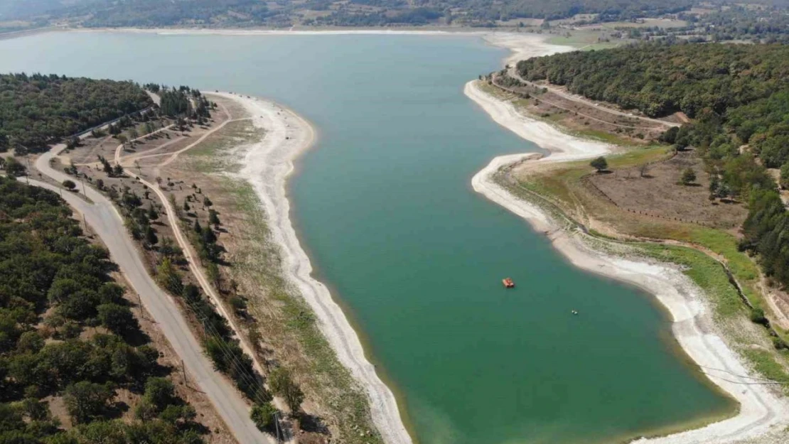 Bolu'nun İçme Suyunun Karşılandığı Baraj Gölü Alarm Veriyor