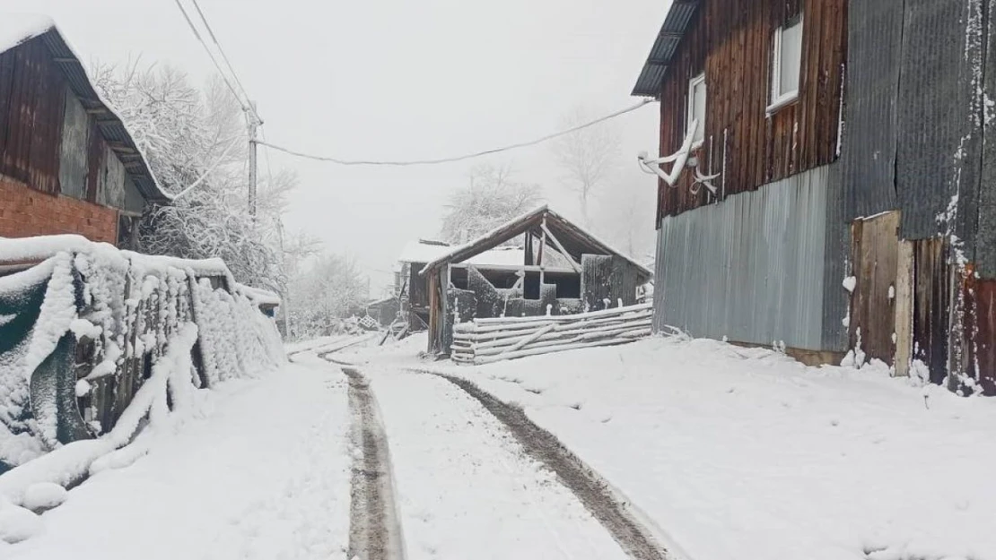 Bolu'nun Yüksekleri Beyaza Büründü