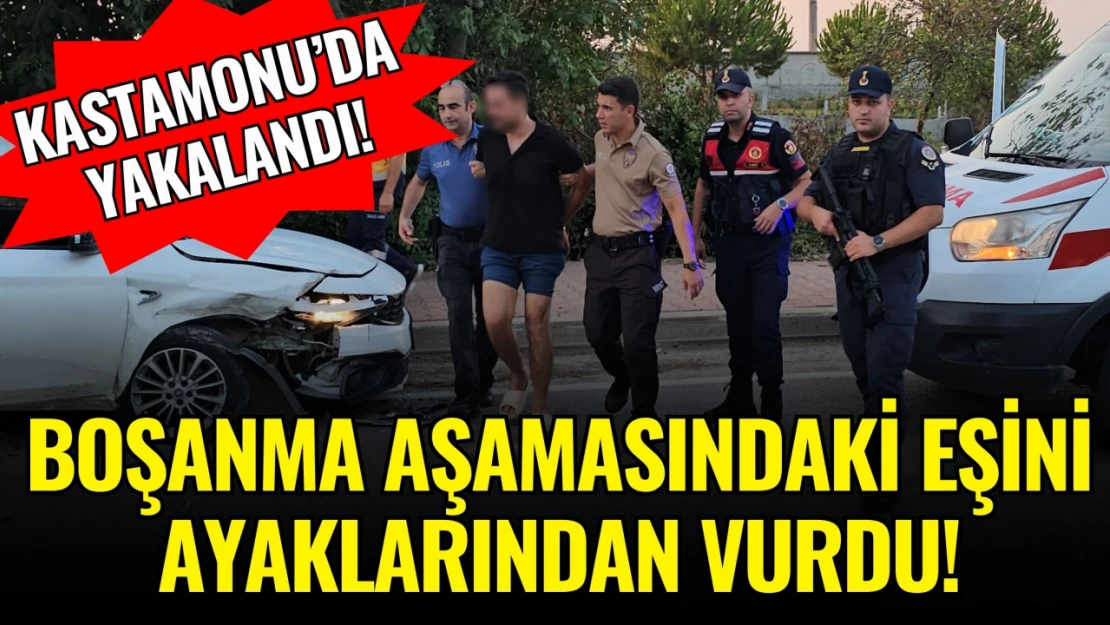 Boşanma Aşamasındaki Eşini Ayaklarından Vurdu!