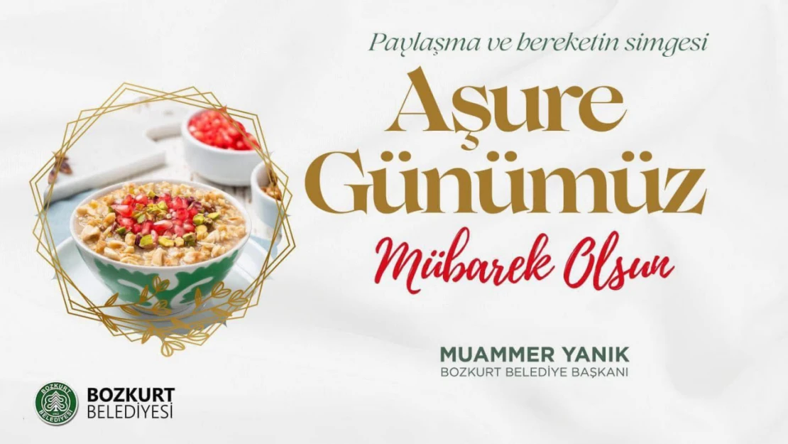 Bozkurt Belediye Başkanı Yanık'tan Aşure Günü Mesajı