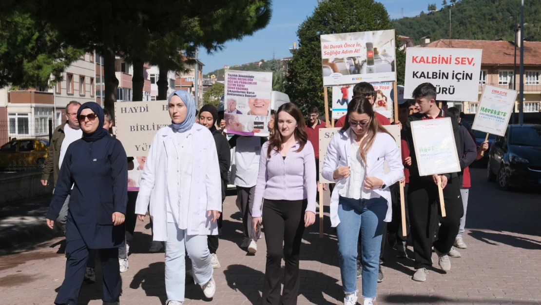 Bozkurt'ta, Dünya Yürüyüş Günü Kutlandı