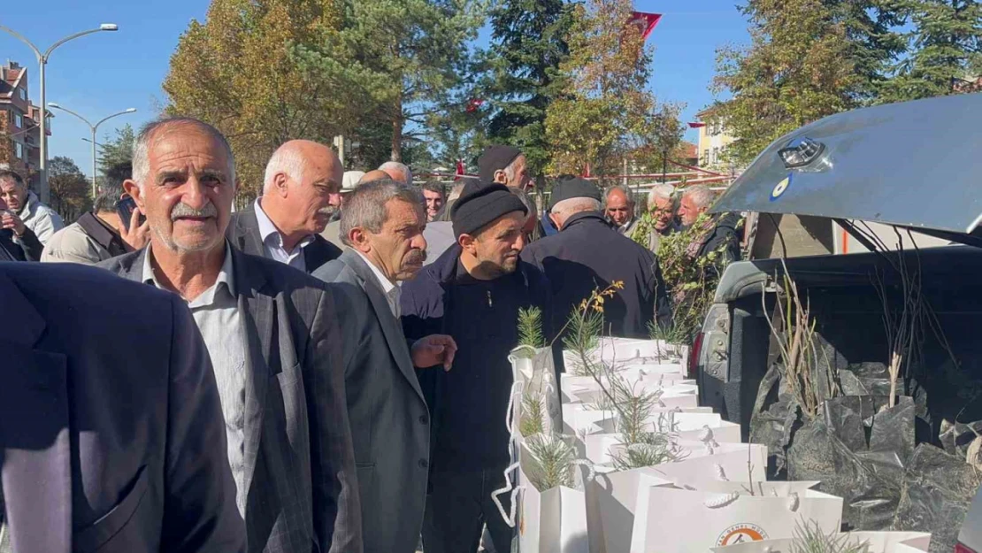 Vatandaşlara 2 Bin Fidan Dağıtıldı