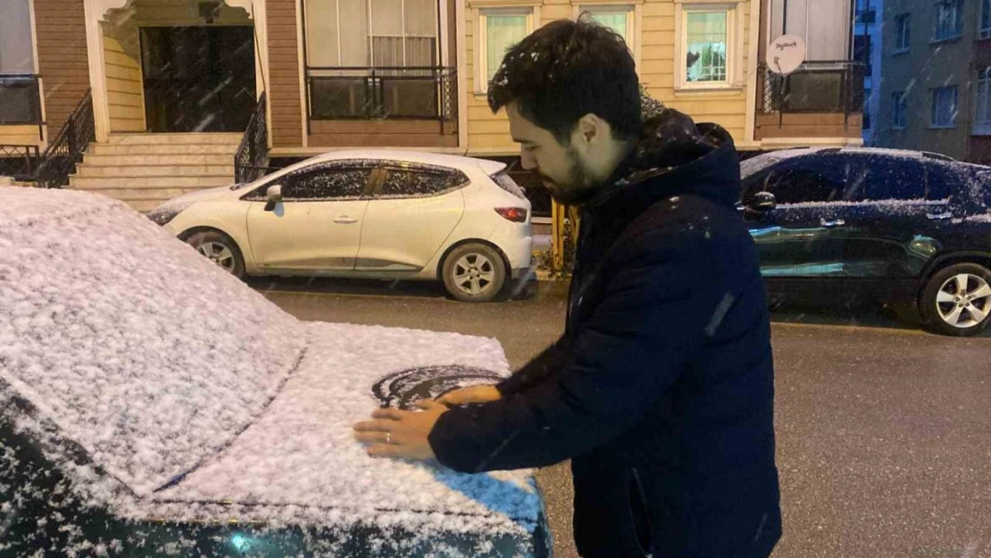 Çankırı'da Kar Yağışı Etkili Oldu
