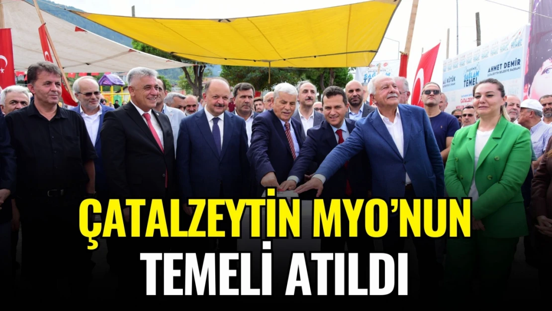 Çatalzeytin MYO'nun Temeli Atıldı