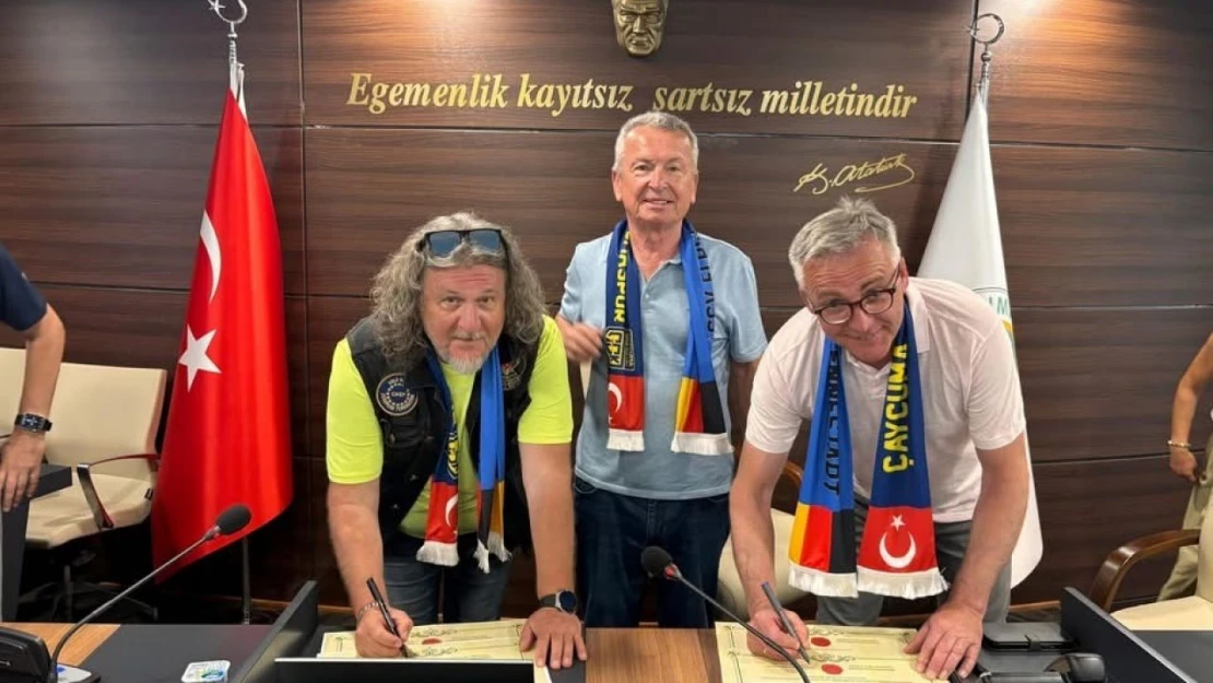 Çaycumaspor İle SSV Elpse Kardeş Kulüp Oldu