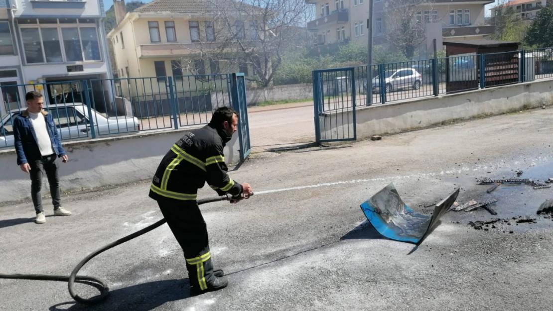 Cide'de Yangın Tatbikatı Gerçekleştirildi