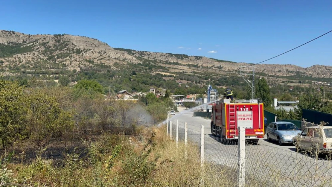 Çıkan Yangın Büyümeden Söndürüldü