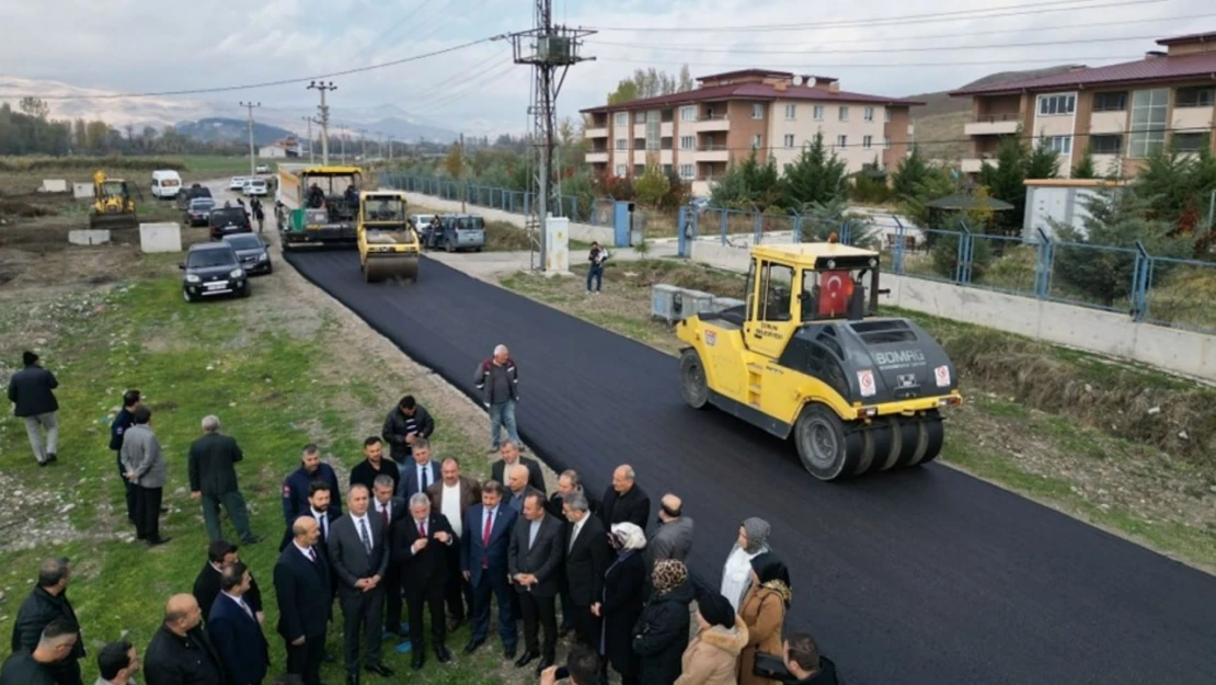 Çorum Belediyesi, İlçelere Verdiği Asfalt Sözünü Yerine Getirdi