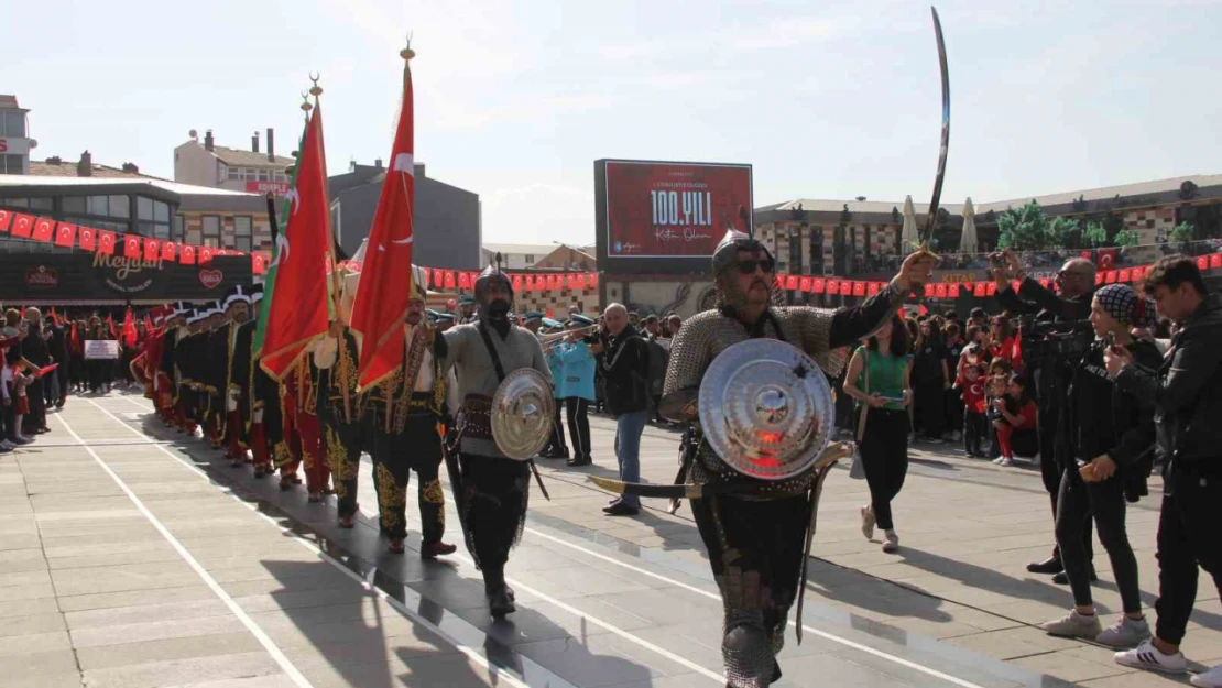 Çorum'da 100'üncü Yıl coşkusu