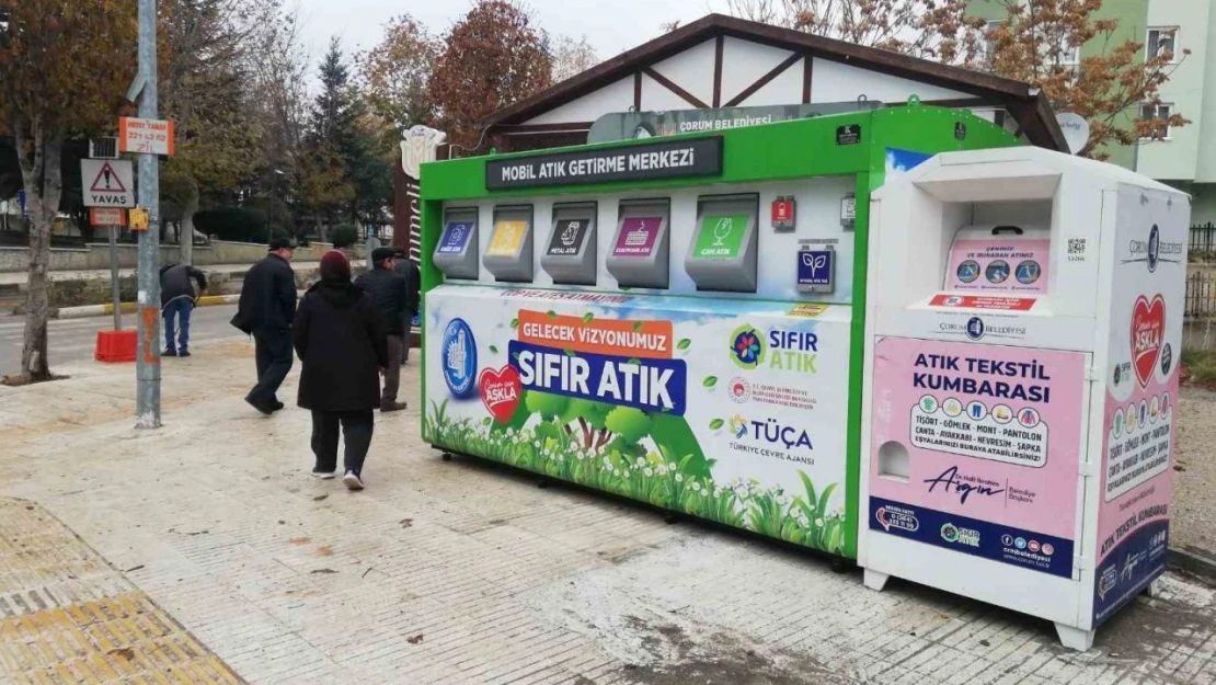 Mobil Atık Merkezlerinin Sayısı Arttı