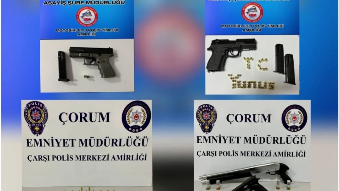 21 Adet Silah Ele Geçirildi