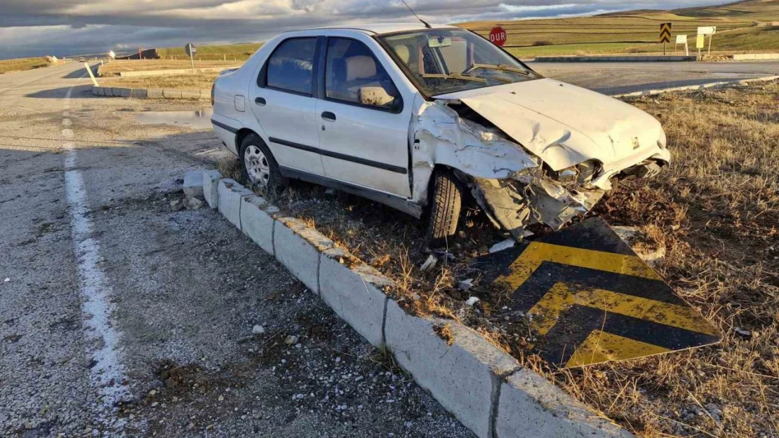 Çorum'da Yaralanmalı Trafik Kazası