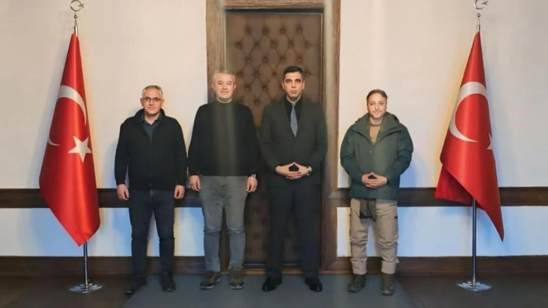 Çubuk İlçe Müdürlerinden Kaymakam Cevizci'ye Ziyaret
