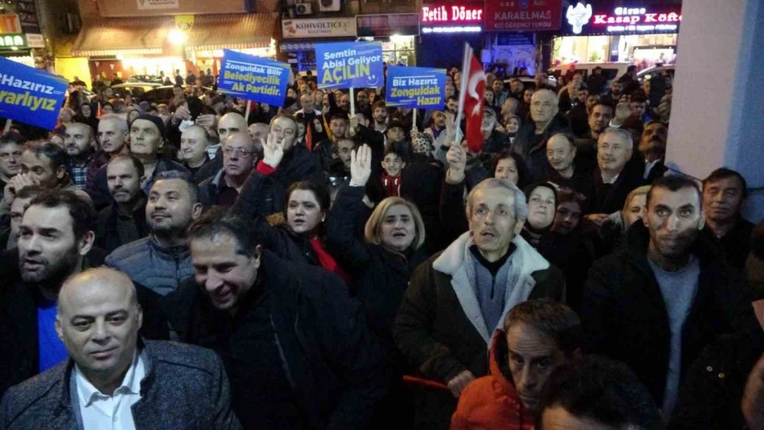 Cumhur İttifakı'nın Adayı Selim Alan'a Coşkulu Karşılama