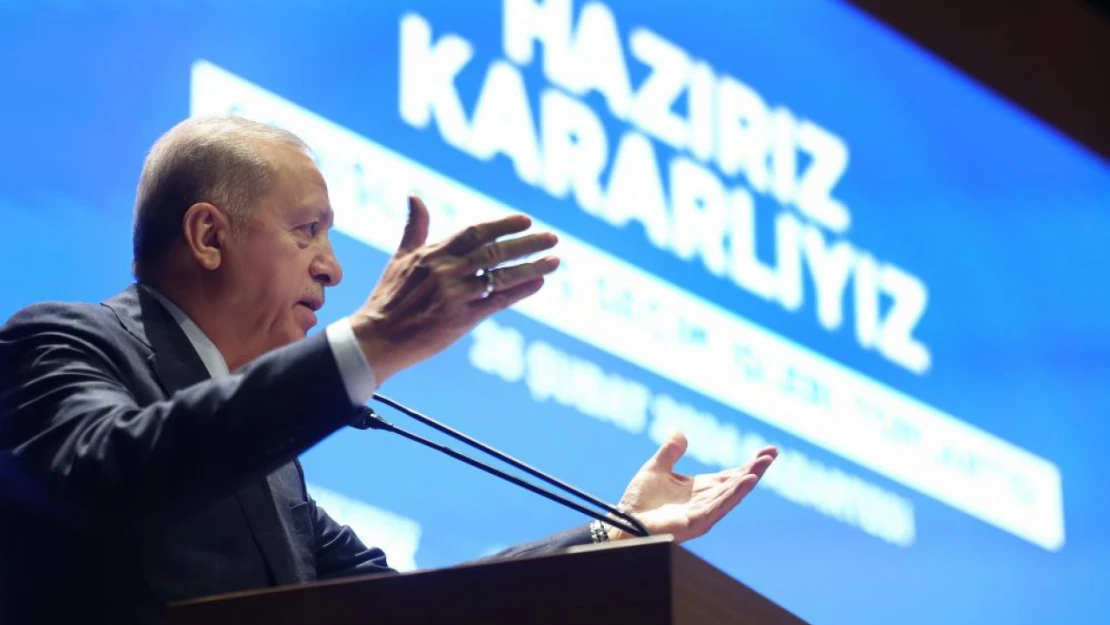 Cumhurbaşkanı Erdoğan'dan Açıklamalar